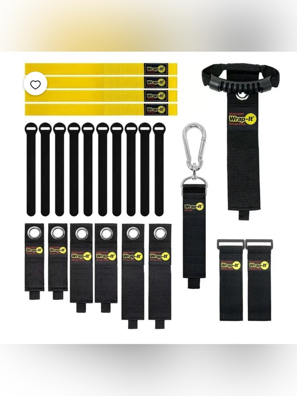 Wrap-It Ultimate Organization 24 Piece Pack